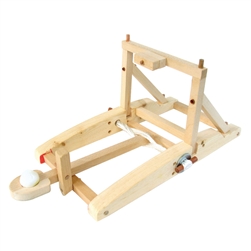 Working Wood Catapult Model
